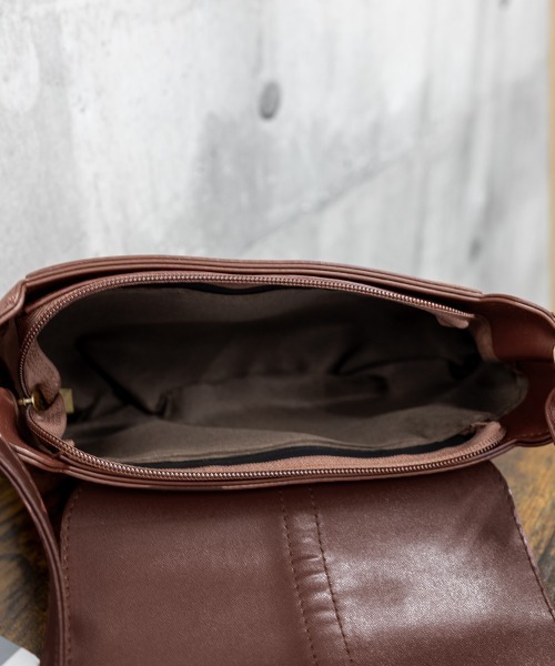 Miniministore（ミニミニストア）の「ショルダーバッグ 斜めがけ レディース（ショルダーバッグ・レディース・ライトブラウン/ブラウン/ベージュ/ブラック・FREE）」の12枚目の写真