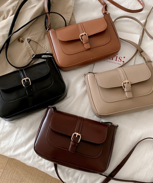 Miniministore（ミニミニストア）の「ショルダーバッグ 斜めがけ レディース（ショルダーバッグ・レディース・ライトブラウン/ブラウン/ベージュ/ブラック・FREE）」の15枚目の写真