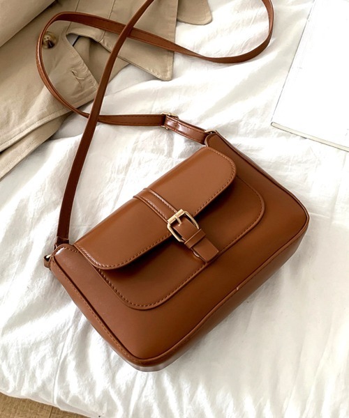 Miniministore（ミニミニストア）の「ショルダーバッグ 斜めがけ レディース（ショルダーバッグ・レディース・ライトブラウン/ブラウン/ベージュ/ブラック・FREE）」の16枚目の写真