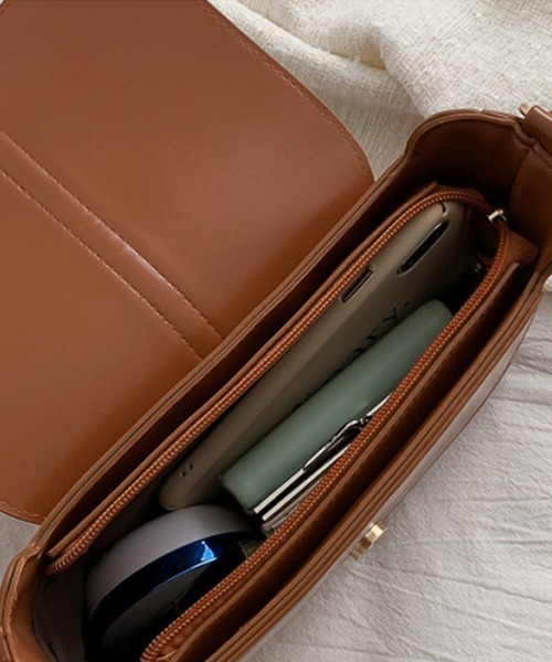 Miniministore（ミニミニストア）の「ショルダーバッグ 斜めがけ レディース（ショルダーバッグ・レディース・ライトブラウン/ブラウン/ベージュ/ブラック・FREE）」の17枚目の写真