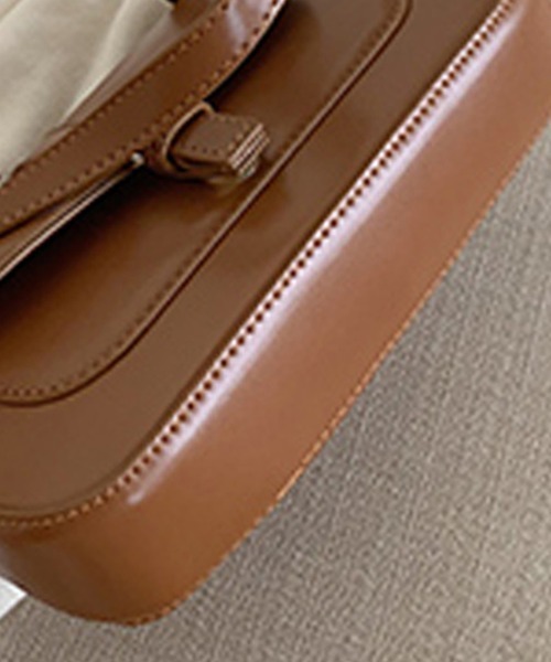 Miniministore（ミニミニストア）の「ショルダーバッグ 斜めがけ レディース（ショルダーバッグ・レディース・ライトブラウン/ブラウン/ベージュ/ブラック・FREE）」の19枚目の写真