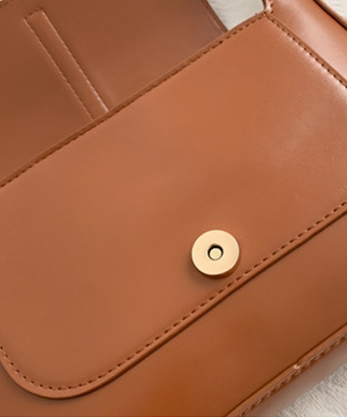 Miniministore（ミニミニストア）の「ショルダーバッグ 斜めがけ レディース（ショルダーバッグ・レディース・ライトブラウン/ブラウン/ベージュ/ブラック・FREE）」の21枚目の写真