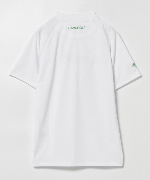 BEAMS GOLF(ビームスゴルフ)の「【ドライ/UVカット/伸縮性】BEAMS GOLF ORANGE LABEL / ラグラン ロゴ モックネックシャツ(Tシャツ/カットソー・メンズ・ブラック/グレー/ホワイト/オレンジ/ネイビー・L/XL/M/S)」の13枚目の写真