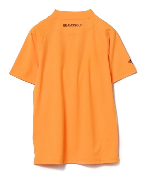 BEAMS GOLF(ビームスゴルフ)の「【ドライ/UVカット/伸縮性】BEAMS GOLF ORANGE LABEL / ラグラン ロゴ モックネックシャツ(Tシャツ/カットソー・メンズ・ブラック/グレー/ホワイト/オレンジ/ネイビー・L/XL/M/S)」の22枚目の写真