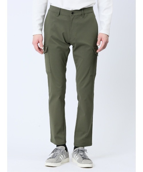 TAKA-Q（タカキュー）の「【抗菌防臭】タカキュー クロスストレッチ カーゴパンツ（カーゴパンツ・メンズ・ベージュ/ホワイト×ブラック/オリーブ・X-LARGE/MEDIUM/LARGE/S）」の9枚目の写真