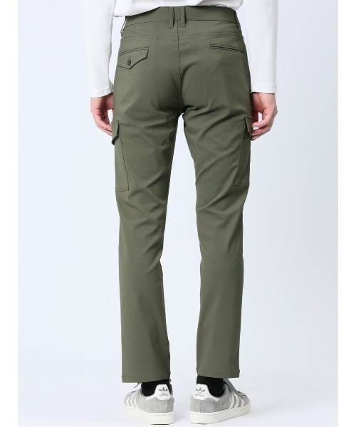 TAKA-Q（タカキュー）の「【抗菌防臭】タカキュー クロスストレッチ カーゴパンツ（カーゴパンツ・メンズ・ベージュ/ホワイト×ブラック/オリーブ・X-LARGE/MEDIUM/LARGE/S）」の11枚目の写真