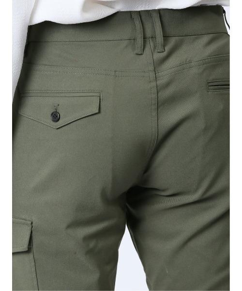 TAKA-Q（タカキュー）の「【抗菌防臭】タカキュー クロスストレッチ カーゴパンツ（カーゴパンツ・メンズ・ベージュ/ホワイト×ブラック/オリーブ・X-LARGE/MEDIUM/LARGE/S）」の13枚目の写真