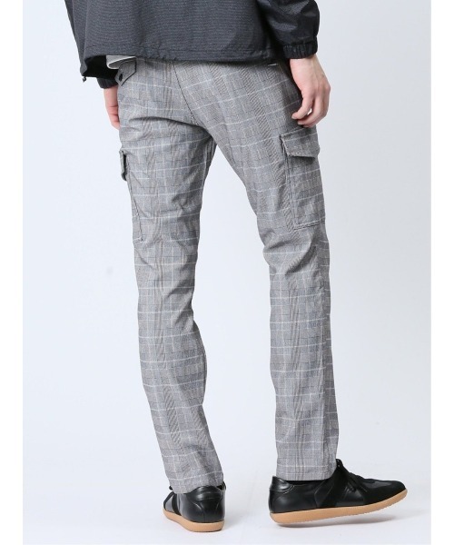 TAKA-Q（タカキュー）の「【抗菌防臭】タカキュー クロスストレッチ カーゴパンツ（カーゴパンツ・メンズ・ベージュ/ホワイト×ブラック/オリーブ・X-LARGE/MEDIUM/LARGE/S）」の16枚目の写真