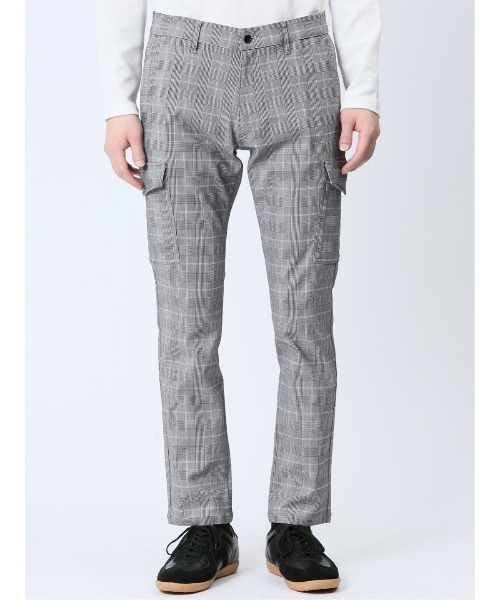 TAKA-Q（タカキュー）の「【抗菌防臭】タカキュー クロスストレッチ カーゴパンツ（カーゴパンツ・メンズ・ベージュ/ホワイト×ブラック/オリーブ・X-LARGE/MEDIUM/LARGE/S）」の18枚目の写真