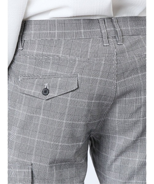 TAKA-Q（タカキュー）の「【抗菌防臭】タカキュー クロスストレッチ カーゴパンツ（カーゴパンツ・メンズ・ベージュ/ホワイト×ブラック/オリーブ・X-LARGE/MEDIUM/LARGE/S）」の22枚目の写真