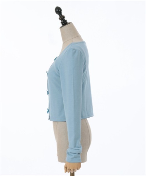 axes femme POETIQUE（アクシーズファムポエティック）の「リボントップスキャミセット（Tシャツ/カットソー・レディース・ピンク/サックスブルー/ブラック・MEDIUM）」の21枚目の写真