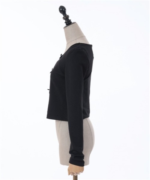 axes femme POETIQUE（アクシーズファムポエティック）の「リボントップスキャミセット（Tシャツ/カットソー・レディース・ピンク/サックスブルー/ブラック・MEDIUM）」の11枚目の写真