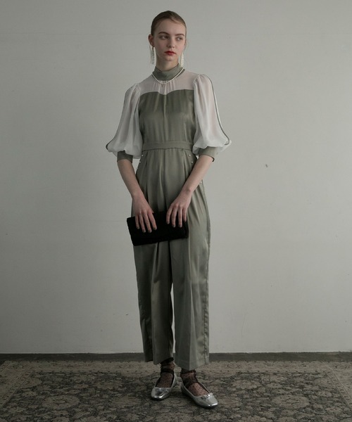 BONLECILL noir（ボンルシールノワール）の「【BONLECILL noir】ハートモチーフパールネックレス（ネックレス・レディース・シルバー/ゴールド・FREE）」の8枚目の写真