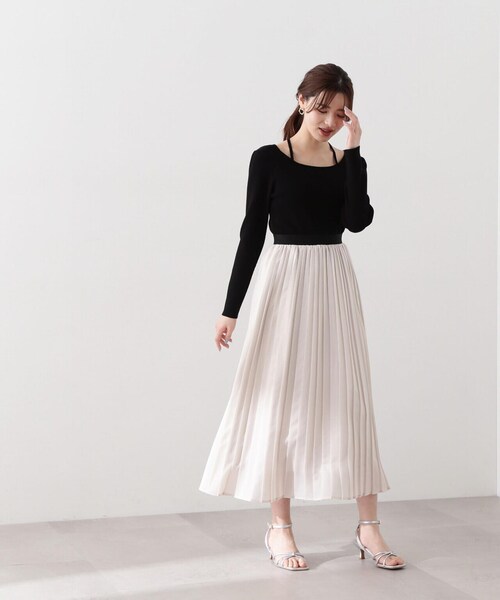 PROPORTION BODY DRESSING（プロポーションボディドレッシング）の「４ｗａｙラリエットニット / 1214170306（ニット/セーター・レディース・ホワイト系その他/ブラック/ブルー・FREE）」の6枚目の写真