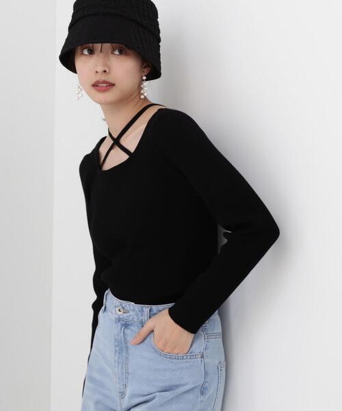 PROPORTION BODY DRESSING（プロポーションボディドレッシング）の「４ｗａｙラリエットニット / 1214170306（ニット/セーター・レディース・ホワイト系その他/ブラック/ブルー・FREE）」の19枚目の写真