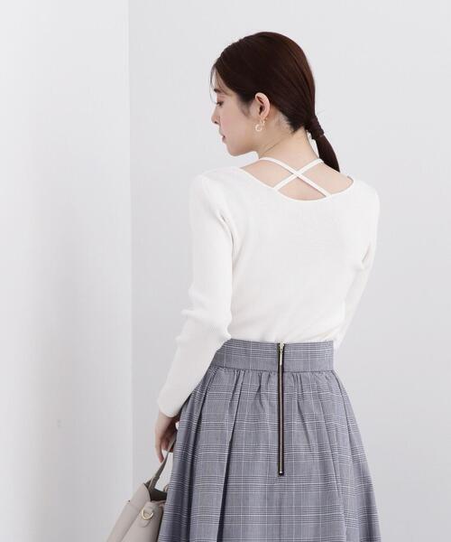 PROPORTION BODY DRESSING（プロポーションボディドレッシング）の「４ｗａｙラリエットニット / 1214170306（ニット/セーター・レディース・ホワイト系その他/ブラック/ブルー・FREE）」の17枚目の写真