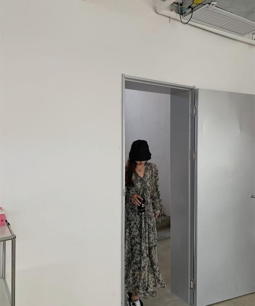 N.s(エヌドットエス)の「花柄シフォンワンピース(ワンピース・レディース・ブラック・M/L)」の15枚目の写真