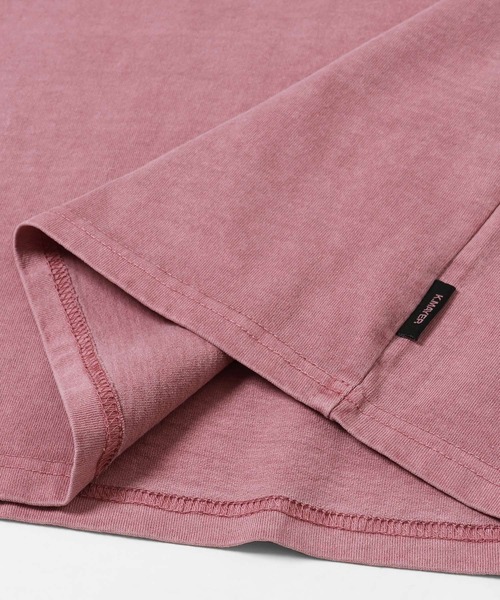 KRIFF MAYER（クリフメイヤー）の「ピグメント蛍光プリント半袖T（Tシャツ/カットソー・メンズ・オフホワイト/チャコール/ネイビー/レッド・MEDIUM/LARGE/X-LARGE）」の13枚目の写真