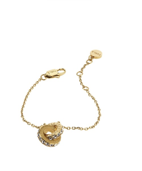 FURLA ブレスレット レディース ゴールド FURLA STUDS FJ2103BTU FURLA トートバッグプレゼント フルラ レディース ブレスレット