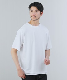 Buyer's Select/針抜きフェイクレイヤード半袖カットソー