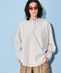 CITEN | ＜CITEN＞サッカー ストライプ ボタンダウン シャツ(シャツ/ブラウス)