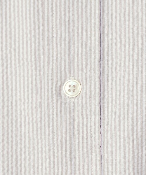CITEN（シテン）の「＜CITEN＞サッカー ストライプ ボタンダウン シャツ（シャツ/ブラウス・メンズ・ライトグレー・S/M/L）」の11枚目の写真