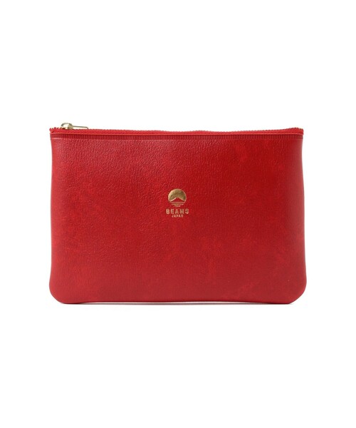 HIGHTIDE（ハイタイド）の「HIGHTIDE / 別注 フラット ポーチ 小（ポーチ・メンズ・レッド/ブラウン/ネイビー/ブラック/オレンジ/グリーン・ONE SIZE）」の6枚目の写真