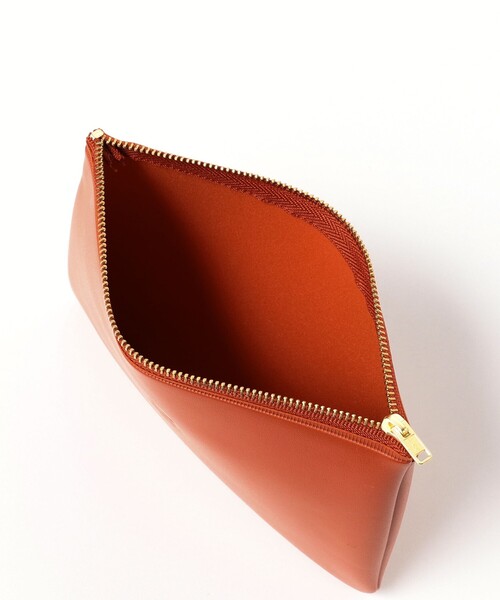 HIGHTIDE（ハイタイド）の「HIGHTIDE / 別注 フラット ポーチ 小（ポーチ・メンズ・レッド/ブラウン/ネイビー/ブラック/オレンジ/グリーン・ONE SIZE）」の21枚目の写真