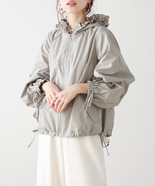 AMELY(エミリー)の「リボンマウンテンパーカー(マウンテンパーカー・レディース・ベージュ/グレー/ブラック・フリー)」の18枚目の写真