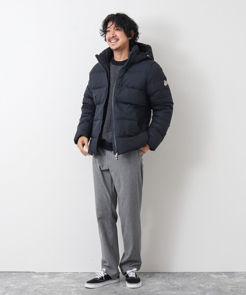 Pyrenex（ピレネックス）の「【PYRENEX/ピレネックス】SPOUTNIC MINI RIPSTOP ダウンジャケット（ダウンジャケット/コート・メンズ・ブラック/ネイビー・XL/L）」の3枚目の写真