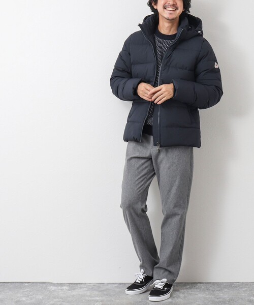 Pyrenex（ピレネックス）の「【PYRENEX/ピレネックス】SPOUTNIC MINI RIPSTOP ダウンジャケット（ダウンジャケット/コート・メンズ・ブラック/ネイビー・XL/L）」の4枚目の写真