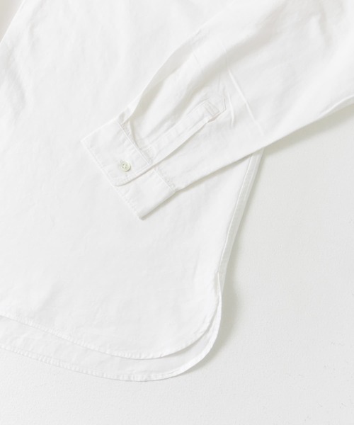 FORK&SPOON（フォークアンドスプーン）の「FORK&SPOON　コットンスラブロングスリーブシャツ（シャツ/ブラウス・メンズ・ストライプ/ホワイト・4/5）」の14枚目の写真