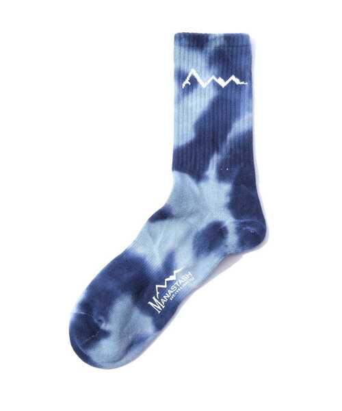 MANASTASH(マナスタッシュ)の「MANASTASH/マナスタッシュ/TIE DYE SOCKS/タイダイソックス(ソックス/靴下・メンズ・ブラック/その他18/レッド・L/M/XL)」の5枚目の写真