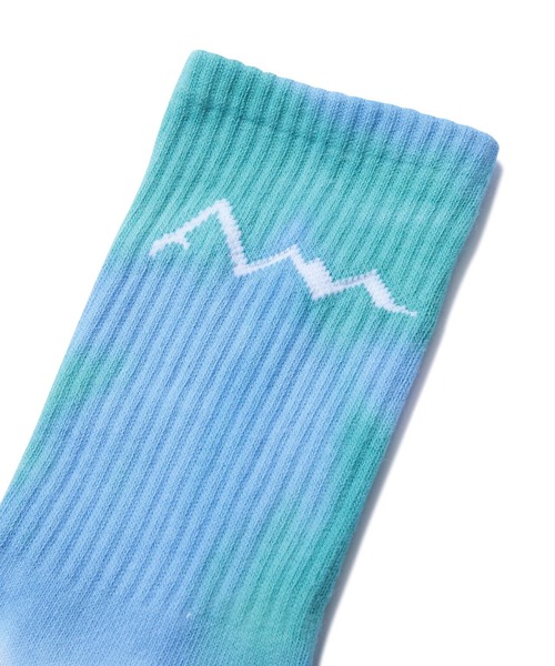 MANASTASH(マナスタッシュ)の「MANASTASH/マナスタッシュ/TIE DYE SOCKS/タイダイソックス(ソックス/靴下・メンズ・ブラック/その他18/レッド・L/M/XL)」の4枚目の写真
