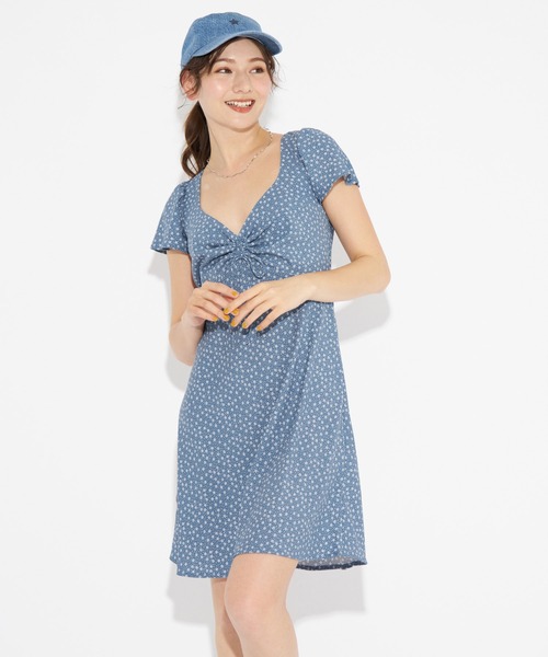 Levi's(リーバイス)の「Levi's/リーバイス ワンピース ブルー BELISSIMA DITSY(ワンピース・レディース・マルチ・XS/S/M)」の16枚目の写真