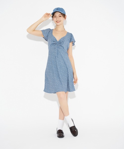 Levi's(リーバイス)の「Levi's/リーバイス ワンピース ブルー BELISSIMA DITSY(ワンピース・レディース・マルチ・XS/S/M)」の13枚目の写真