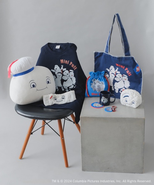 BIRTHDAY BAR（バースデイバー）の「【GHOSTBUSTERS】コットンTシャツ（Tシャツ/カットソー・レディース・ネイビー/ブラック・フリー）」の3枚目の写真