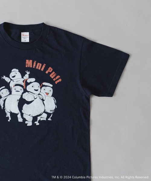 BIRTHDAY BAR（バースデイバー）の「【GHOSTBUSTERS】コットンTシャツ（Tシャツ/カットソー・レディース・ネイビー/ブラック・フリー）」の6枚目の写真