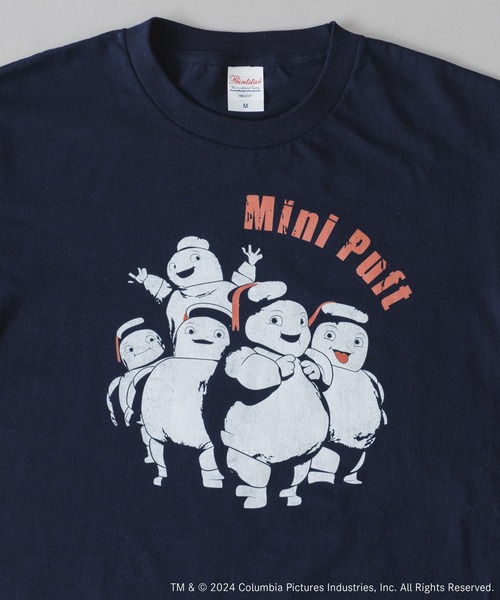 BIRTHDAY BAR（バースデイバー）の「【GHOSTBUSTERS】コットンTシャツ（Tシャツ/カットソー・レディース・ネイビー/ブラック・フリー）」の7枚目の写真