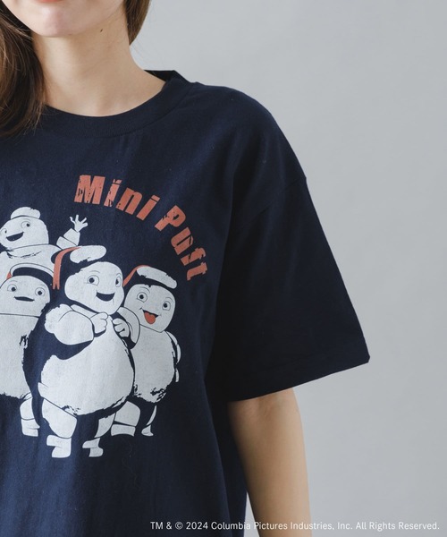 BIRTHDAY BAR（バースデイバー）の「【GHOSTBUSTERS】コットンTシャツ（Tシャツ/カットソー・レディース・ネイビー/ブラック・フリー）」の10枚目の写真