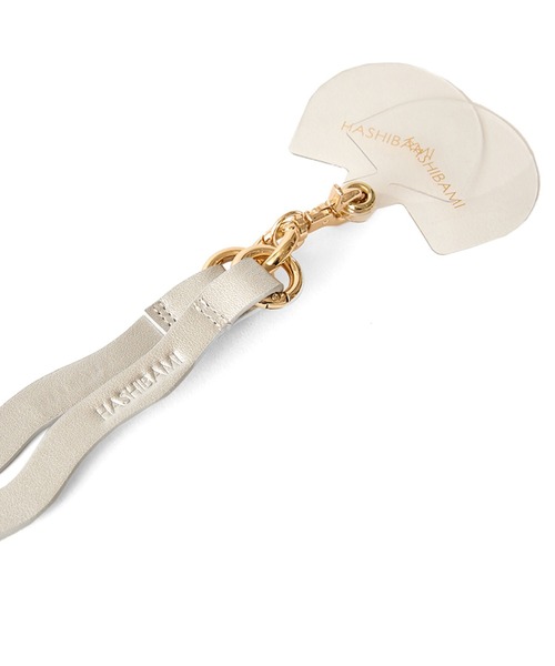 HASHIBAMI（ハシバミ）の「【HASHIBAMI】ウネウネ スマホレザーストラップ（スマホグッズ・レディース・パープル/ライトグリーン系/シルバー/ライトオレンジ系/ブラック/ゴールド/グレイッシュベージュ・FREE）」の17枚目の写真