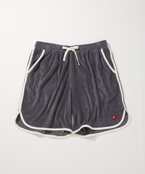 Healthknit(ヘルスニット)の「Healthknit Tri-Blend Pile ハーフパンツ(#55008)(その他パンツ・メンズ・パープル/オレンジ/グリーン・MEDIUM/LARGE)」の3枚目の写真