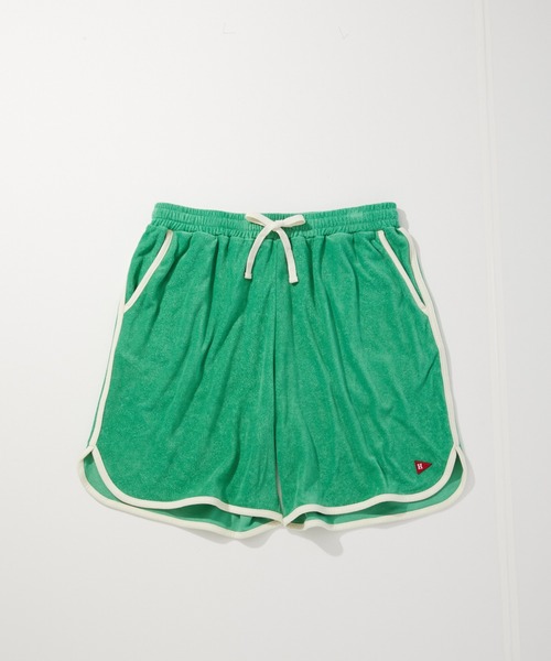 Healthknit(ヘルスニット)の「Healthknit Tri-Blend Pile ハーフパンツ(#55008)(その他パンツ・メンズ・パープル/オレンジ/グリーン・MEDIUM/LARGE)」の2枚目の写真