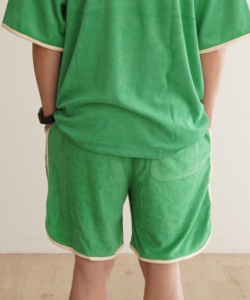 Healthknit(ヘルスニット)の「Healthknit Tri-Blend Pile ハーフパンツ(#55008)(その他パンツ・メンズ・パープル/オレンジ/グリーン・MEDIUM/LARGE)」の22枚目の写真