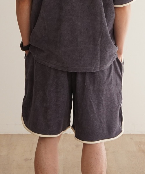 Healthknit(ヘルスニット)の「Healthknit Tri-Blend Pile ハーフパンツ(#55008)(その他パンツ・メンズ・パープル/オレンジ/グリーン・MEDIUM/LARGE)」の13枚目の写真