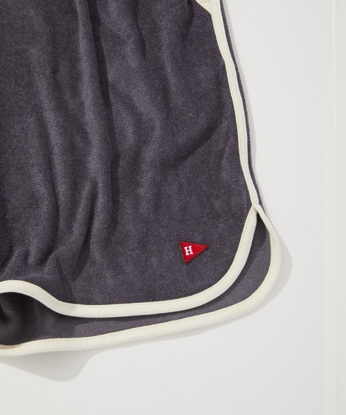 Healthknit(ヘルスニット)の「Healthknit Tri-Blend Pile ハーフパンツ(#55008)(その他パンツ・メンズ・パープル/オレンジ/グリーン・MEDIUM/LARGE)」の6枚目の写真