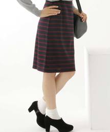 earth music&ecology | ボーダータイトスカート(スカート)