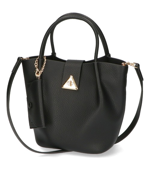 ORiental TRaffic（オリエンタルトラフィック）の「タックハンドバッグ BA-225（ショルダーバッグ・レディース・ブラック/ホワイト/ベージュ・ﾌﾘ-）」の9枚目の写真