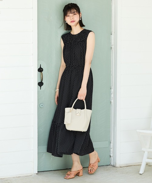 ORiental TRaffic（オリエンタルトラフィック）の「タックハンドバッグ BA-225（ショルダーバッグ・レディース・ブラック/ホワイト/ベージュ・ﾌﾘ-）」の19枚目の写真