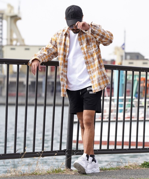 タイダイチェックロングシャツ（シャツ/ブラウス）｜adamsJUGGLER（アダムスジャグラー）